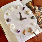 DIY Tide Clock Kit - Handmade Seashell Table Clock
